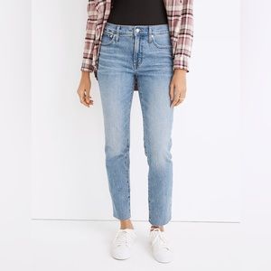Madewell midrise perfect vintage light wash jeans 27